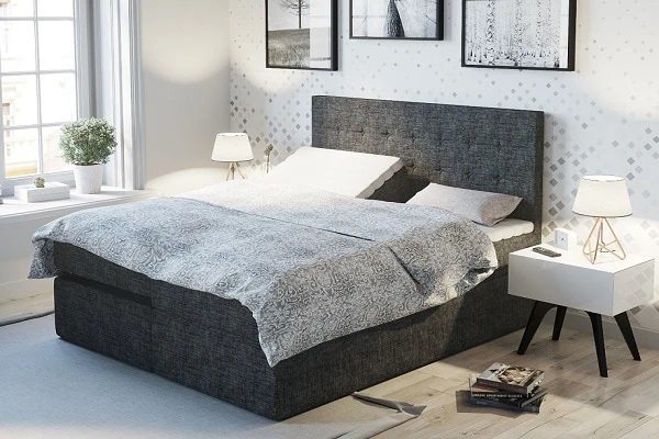 Skjærgaard® Premium regulerbar seng antrasitt