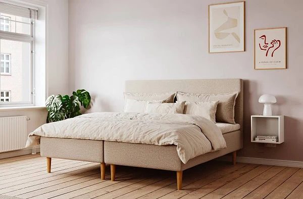Senses rammemadrass beige